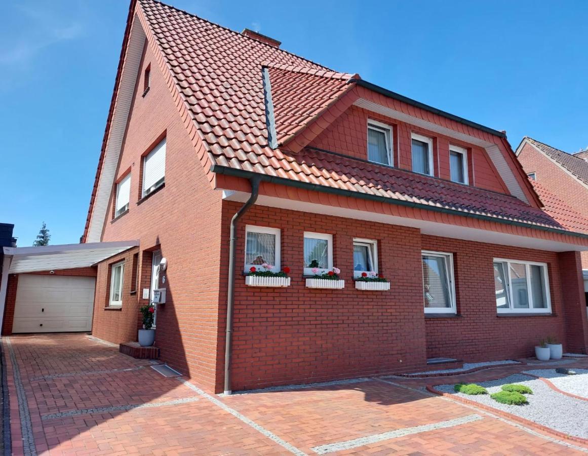 Ferienwohnung Leni Erstes Og Inkl Balkon Gartenblick Kostenfreier Parkplatz Stadtnah Aber Ruhig Gelegen Meppen Bagian luar foto