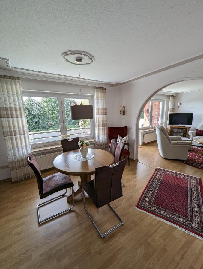 Ferienwohnung Leni Erstes Og Inkl Balkon Gartenblick Kostenfreier Parkplatz Stadtnah Aber Ruhig Gelegen Meppen Bagian luar foto